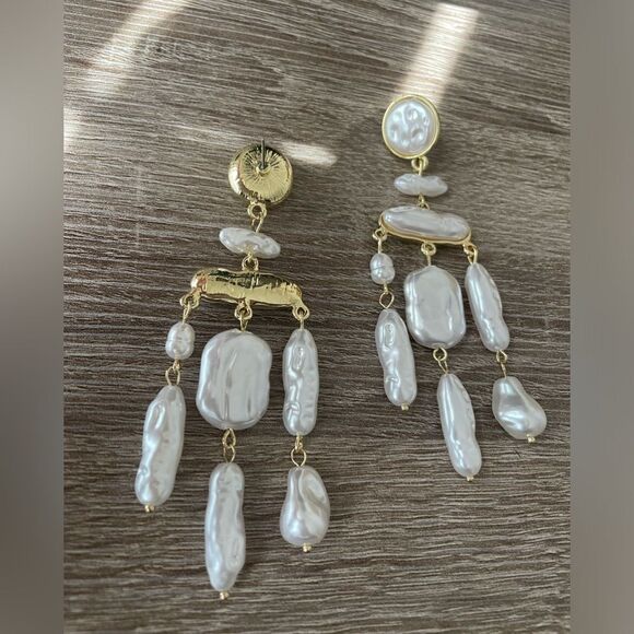 Bohemian earrings N487 - Picture 3 of 4